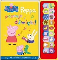 Peppa Pig. Peppa poznaje dźwięki - okładka książki