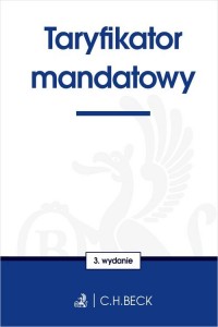 Taryfikator mandatowy - okładka książki