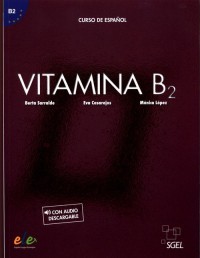 Vitamina B2 Podręcznik + con audio - okładka podręcznika