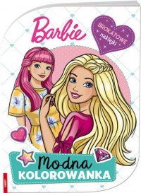 Barbie. Modna kolorowanka - okładka książki