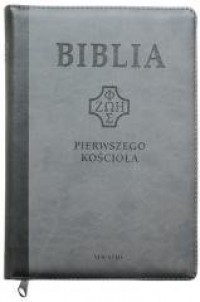 Biblia pierwszego Kościoała z paginat. - okładka książki