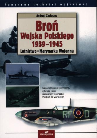 Broń Wojska Polskiego 1939-1945. - okładka książki