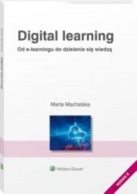 Digital learning Od e-learningu - okładka książki