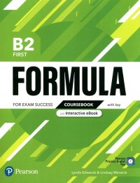 Formula B2 First Coursebook with - okładka podręcznika