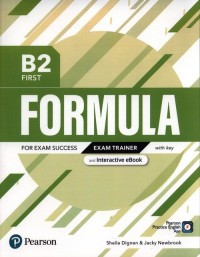 Formula B2 First Exam Trainer with - okładka podręcznika