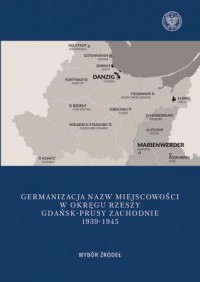 Germanizacja nazw miejscowości - okładka książki