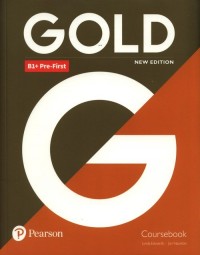 Gold B1+ Pre-First Coursebook - okładka podręcznika