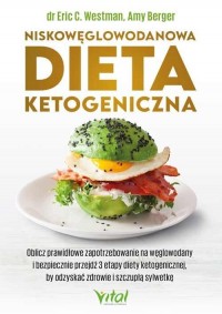 Niskowęglowodanowa dieta ketogeniczna - okładka książki