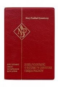 Nowy Testament i Psalmy NPD bordo - okładka książki