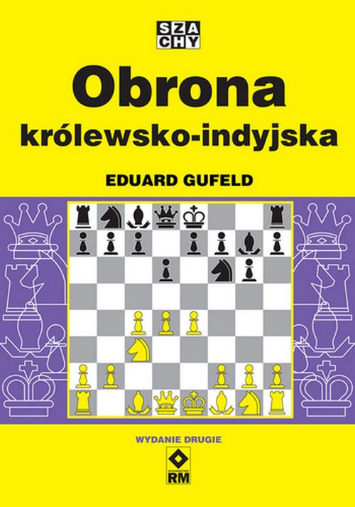Obrona królewsko-indyjska - okładka książki