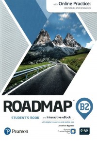 Roadmap B2 Students Book + digital - okładka podręcznika