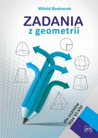 Zadania z geometrii dla uczniów - okładka podręcznika