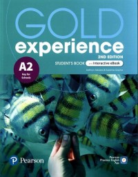Gold Experience A2 Students Book - okładka podręcznika