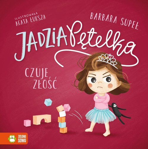 Jadzia Pętelka czuje złość - okładka książki