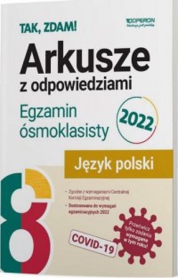 Język polski. Egzamin ósmoklasisty - okładka podręcznika