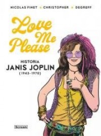 Love me please. Historia Janis - okładka książki