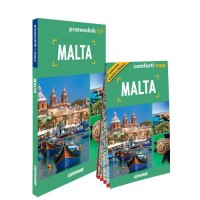 Malta light: przewodnik + mapa - okładka książki
