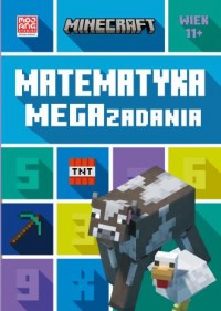 Matematyka. Megazadania. Minecraft - okładka książki
