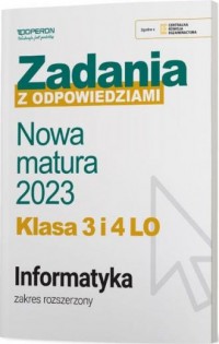 Nowa matura 2023. Informatyka. - okładka podręcznika