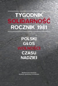 Tygodnik Solidarność rocznik 1981. - okładka książki