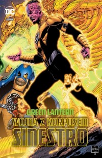 Wojna z Korpusem Sinestro - okładka książki