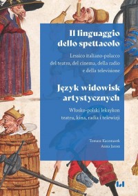 Il linguaggio dello spettacolo - okładka podręcznika