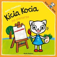 Kicia Kocia na plenerze - okładka książki