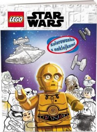 LEGO Star Wars. Kolorowanka z naklejkami - okładka książki
