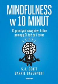 Mindfulness w 10 minut 71 prostych - okładka książki