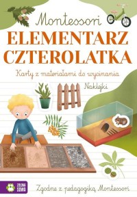 Montessori. Elementarz czterolatka - okładka książki