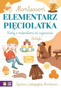 Montessori. Elementarz pięciolatka - okładka książki
