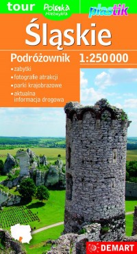 Śląskie Podróżownik Mapa turystyczna - okładka książki