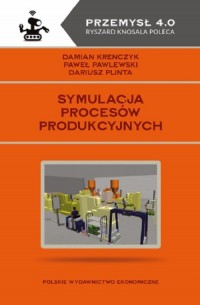 Symulacja procesów produkcyjnych - okładka książki