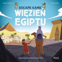 Więzień Egiptu. Escape game - okładka książki