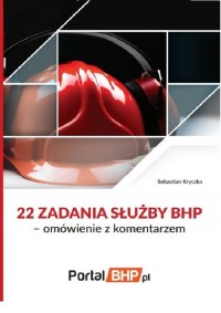 22 zadania służby BHP - omówienie - okładka książki