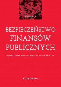 Bezpieczeństwo finansów publicznych - okładka książki