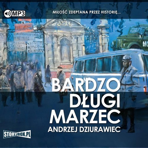 Bardzo długi marzec (CD mp3) - pudełko audiobooku