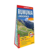Comfort! map Rumunia i Mołdawia - okładka książki