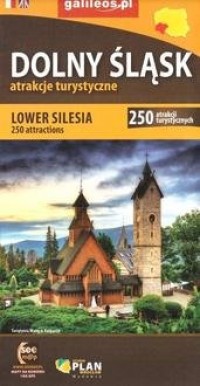 Dolny Śląsk - mapa atrakcji 2022 - okładka książki