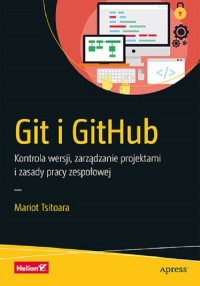 Git i GitHub. Kontrola wersji, - okładka książki