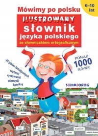 Mówimy po polsku Ilustrowany słownik - okładka książki