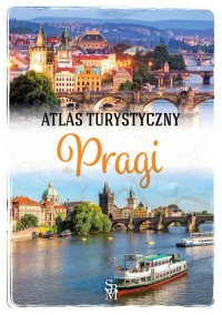 Atlas turystyczny Pragi - okładka książki
