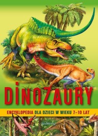 Dinozaury Encyklopedia dla dzieci - okładka książki