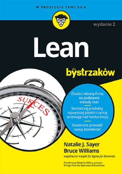 Lean dla bystrzaków - okładka książki
