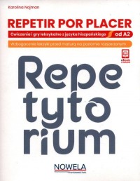 Repetir por placer Ćw. i gry leksykalne - okładka podręcznika
