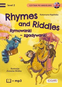 Rhymes and Riddles. Rymowanki - - okładka książki