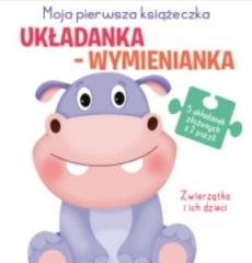 Układanka-wymienianka. Zwierzątka - okładka książki