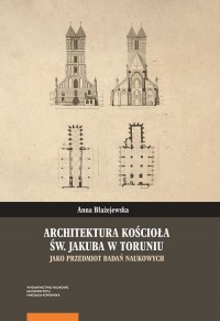 Architektura kościoła św. Jakuba - okładka książki