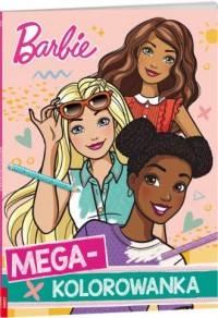 Barbie Megakolorowanka - okładka książki