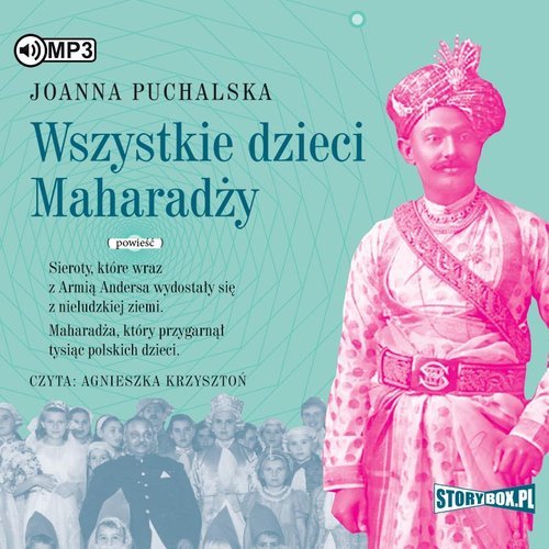 Wszystkie dzieci Maharadży (CD - pudełko audiobooku